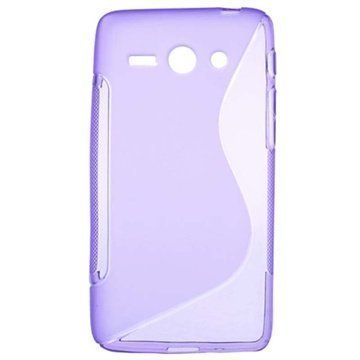 Huawei Ascend Y530 S-Curve TPU-Kotelo Violetti