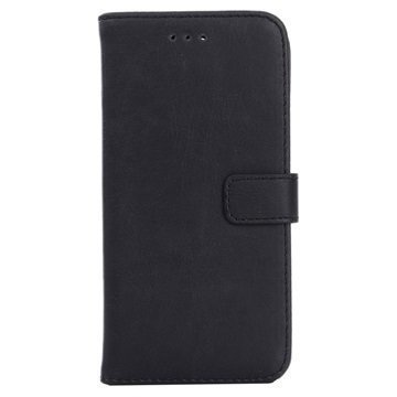 Huawei Enjoy 6 Retro Wallet Case Black