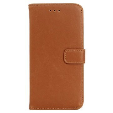 Huawei Enjoy 6 Retro Wallet Case Brown