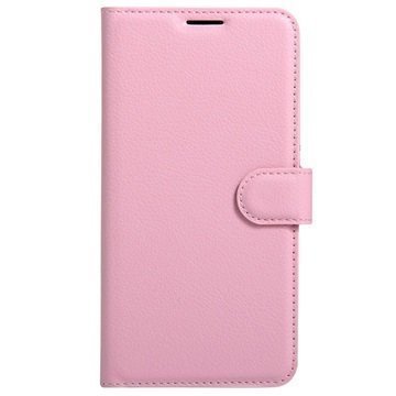 Huawei Enjoy 6 Textured Wallet Case Pink