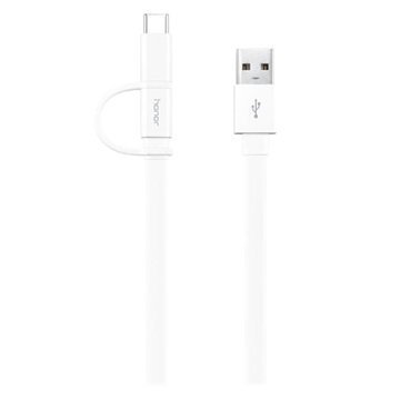 Huawei Honor 2-in-1 USB Type-C / MicroUSB Cable 1.5m White