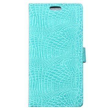 Huawei Honor 6x (2016) Krokotiili Lompakkokotelo Syaani