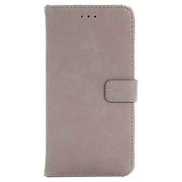 Huawei Honor 6x (2016) Retro Wallet Case Grey