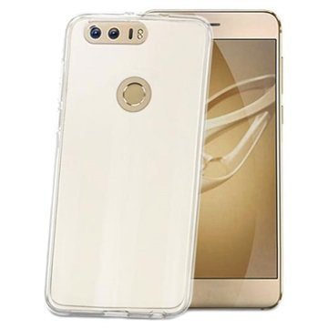 Huawei Honor 8 Celly Gelskin TPU Suojakuori Läpinäkyvä