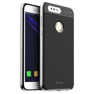 Huawei Honor 8 Ipaky Hybrid Case Silver