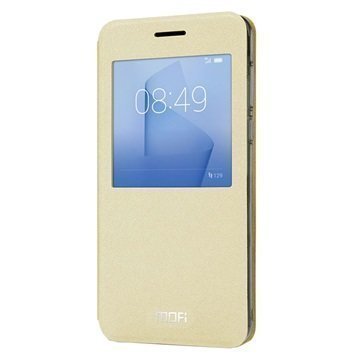 Huawei Honor 8 Mofi Hui Flip Case Gold