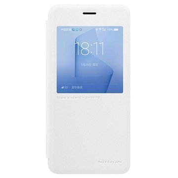 Huawei Honor 8 Nillkin Sparkle View Flip Case White