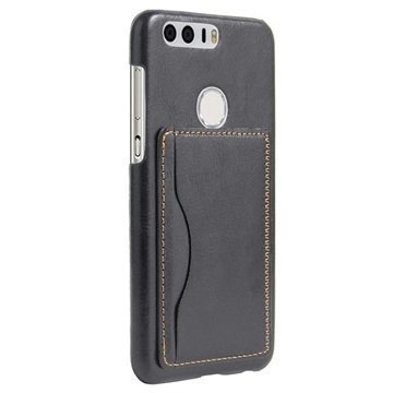 Huawei Honor 8 Retro Kickstand Cover Black