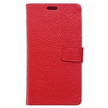 Huawei Honor 8 Wallet Leather Case Red