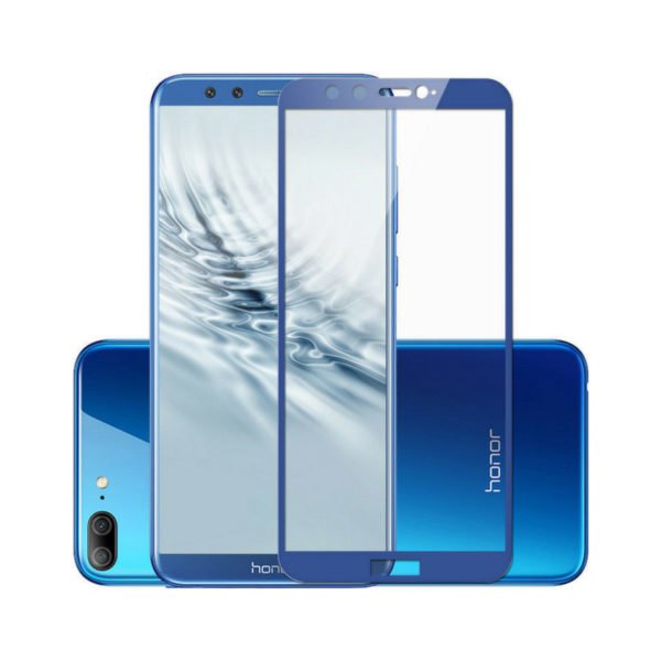 Huawei Honor 9 Lite Panssarilasi 2.5d Full Cover Sininen