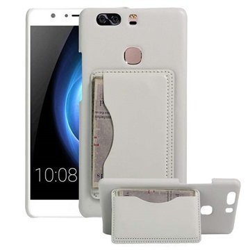 Huawei Honor V8 Retro Kickstand Cover Valkoinen