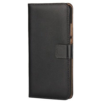 Huawei Honor V8 Slim Wallet Leather Case Black