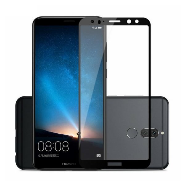 Huawei Mate 10 Lite Panssarilasi 2.5d Full Cover Musta