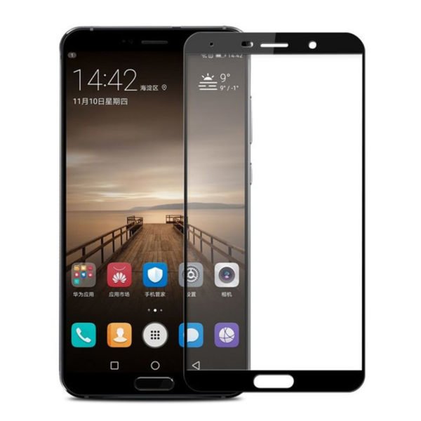 Huawei Mate 10 Panssarilasi 2.5d Full Cover Musta