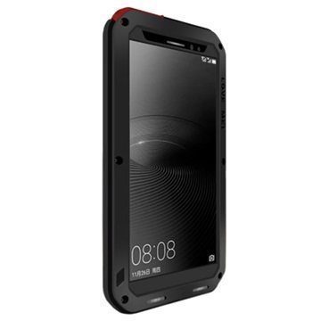 Huawei Mate 8 Love Mei Powerful Hybrid Suojakuori Musta