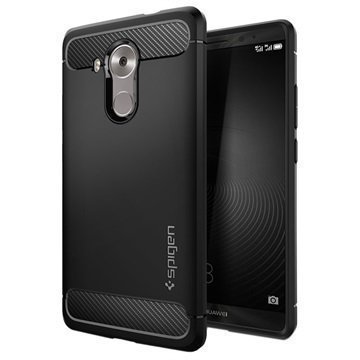 Huawei Mate 8 Spigen Rugged Armor Kotelo Musta