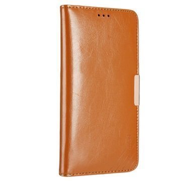 Huawei Mate 9 Kalaideng Royale II Nahkainen Lompakkokotelo Ruskea