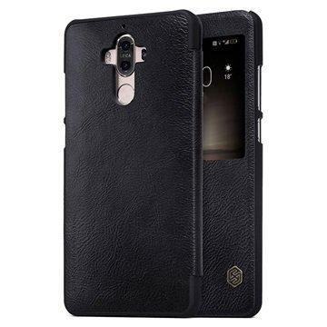 Huawei Mate 9 Nillkin Qin Smart View Flip Case Black