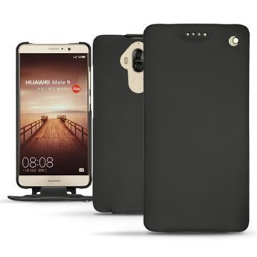 Huawei Mate 9 Noreve Tradition Flip Case Musta