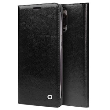 Huawei Mate 9 Pro Mate 9 Porsche Design Qialino Leather Case Black