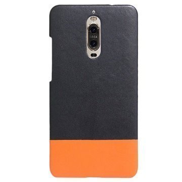 Huawei Mate 9 Pro Mate 9 Porsche Design Two-tone Case Black / Orange