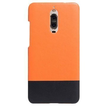 Huawei Mate 9 Pro Mate 9 Porsche Design Two-tone Case Orange / Black