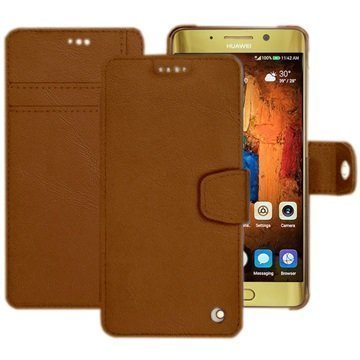 Huawei Mate 9 Pro Noreve Tradition B Wallet Case Ruskea
