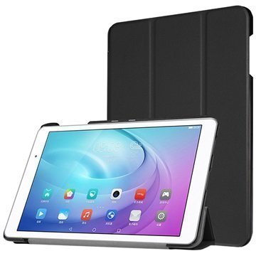 Huawei MediaPad T2 10.0 Pro Tri-Fold Smart Kotelo Musta