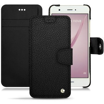 Huawei Nova Noreve Tradition B Wallet Case Eebenpuunmusta