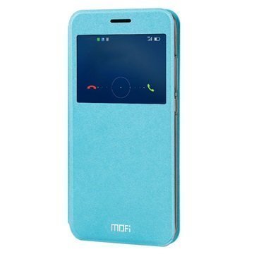 Huawei Nova Plus G9 Plus Mofi Hui Flip Case Baby Blue