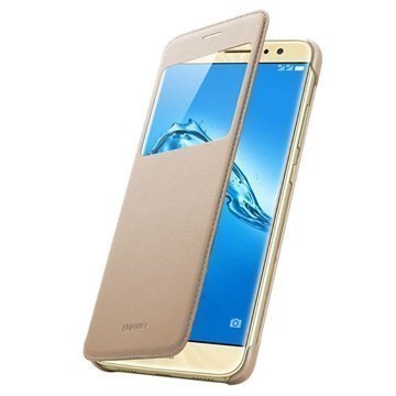 Huawei Nova Plus G9 Plus Smart Window Kotelo Ruskea