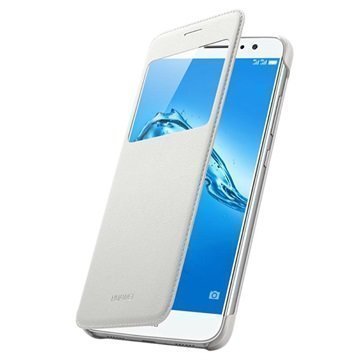 Huawei Nova Plus G9 Plus Smart Window Kotelo Valkoinen