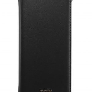 Huawei P Smart 2019 Flip Cover Black Suojakotelo