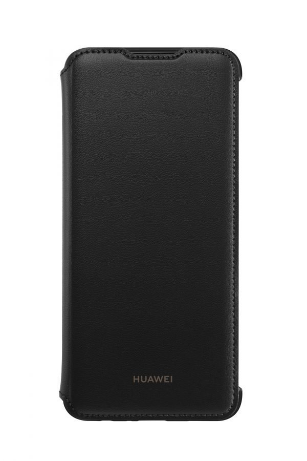 Huawei P Smart 2019 Flip Cover Black Suojakotelo