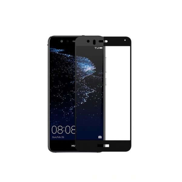Huawei P10 Lite Panssarilasi 2.5d Full Cover Musta