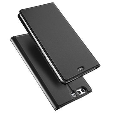 Huawei P10 Plus Dux Ducis Wallet Case Black