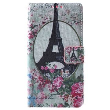 Huawei P8 Lite Lompakkokotelo Eiffel Torni