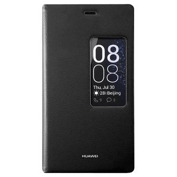 Huawei P8 View Läppäkotelo Musta