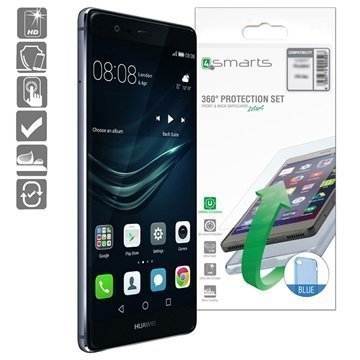 Huawei P9 4smarts 360 Suojaussetti Sininen