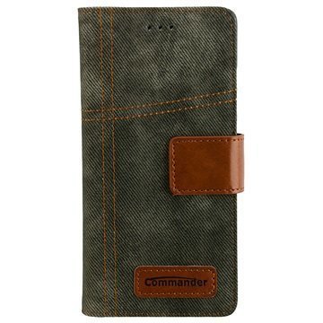 Huawei P9 Commander Book Kuoret Army Jeans