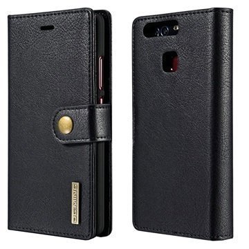 Huawei P9 Dg.Ming 2-in-1 Wallet Case Black
