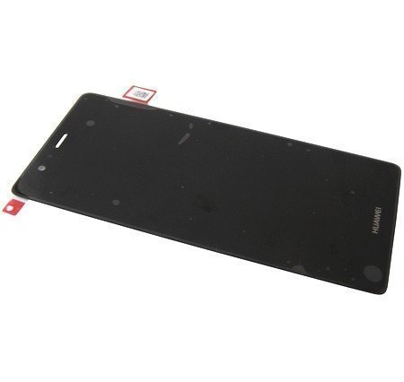 Huawei P9 LCD ja kosketuspaneeli rungolla musta