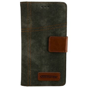 Huawei P9 Lite Commander Book Kuoret Army Jeans