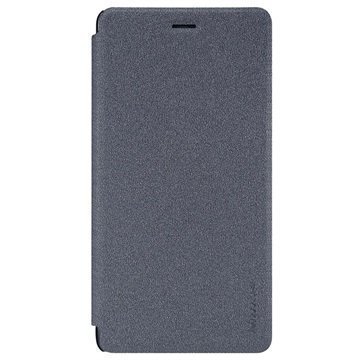 Huawei P9 Lite Nillkin Sparkle Läppäkotelo Musta