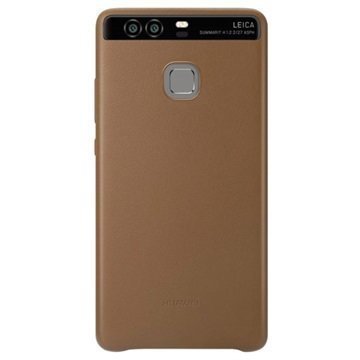 Huawei P9 Nahkakuori Ruskea