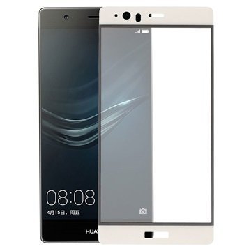 Huawei P9 Plus Full Coverage Tempered Glass Screen Protector White