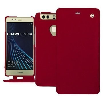 Huawei P9 Plus Noreve Tradition Nahkainen Läppäkotelo PerpÃ©tuelle Punainen