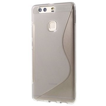 Huawei P9 Plus S-Curve TPU-Kotelo Harmaa