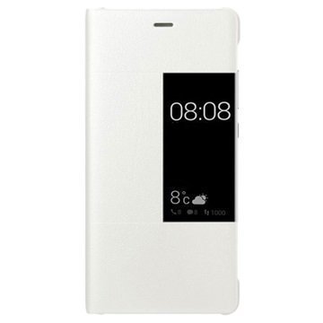 Huawei P9 Plus View Läppäkotelo Valkoinen