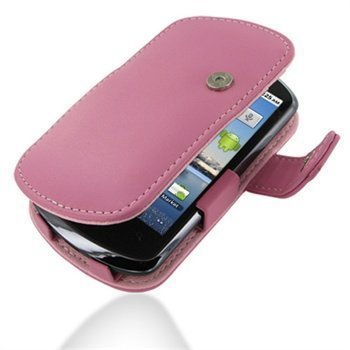 Huawei U8800 IDEOS X5 PDair Leather Case 3JHWX5B41 Vaaleanpunainen